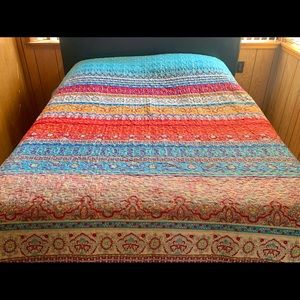 New Bohemian Queen Quilt Bedding Set